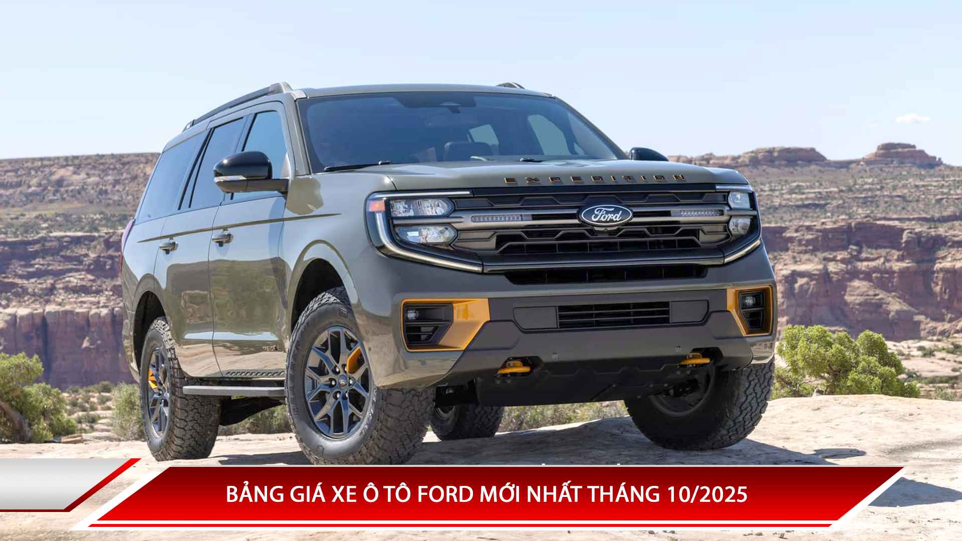 Bảng giá xe ô tô Ford mới nhất tháng 10/2025