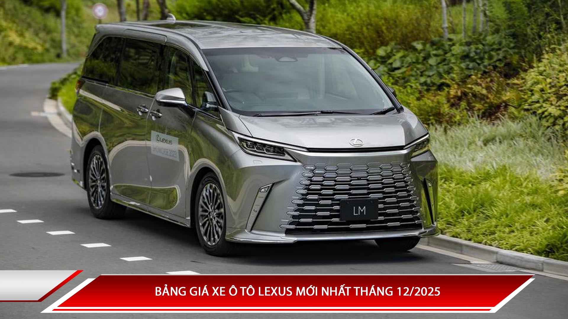 Bảng giá xe ô tô hãng xe Lexus mới nhất tháng 4/2026