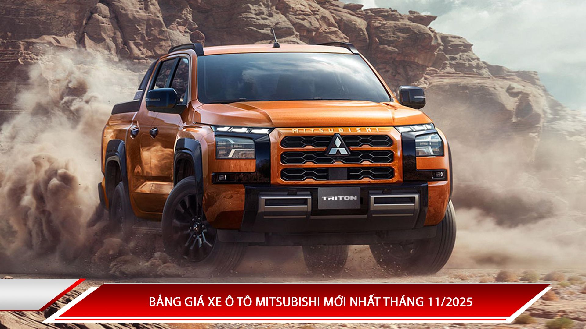 Bảng giá xe ô tô Mitsubishi mới nhất tháng 11/2025