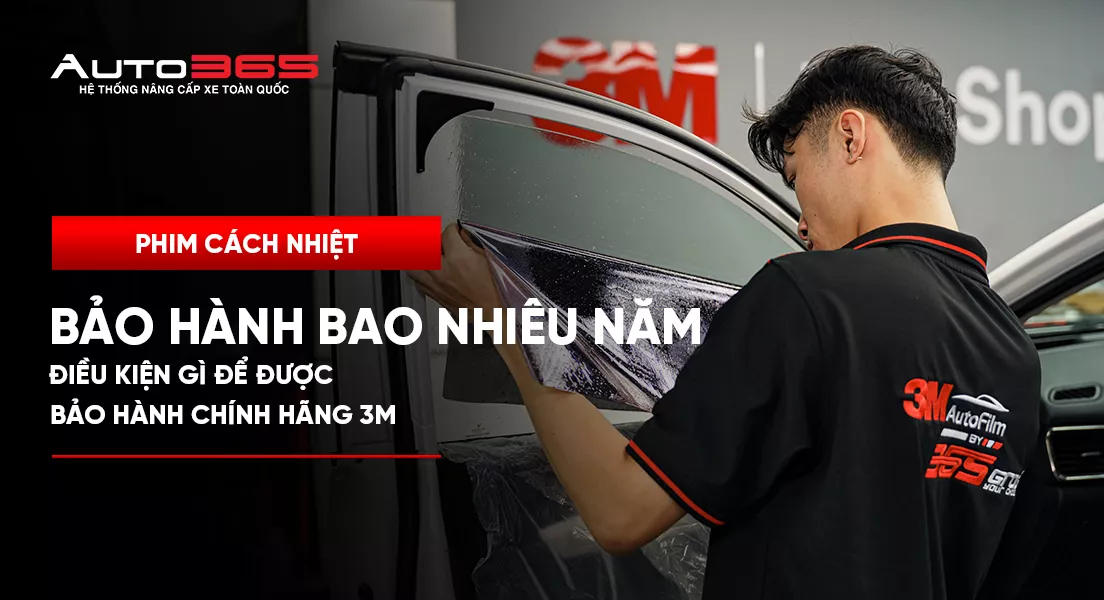 Bảo hành bao nhiêu năm, điều kiện gì để được bảo hành chính hãng 3M?