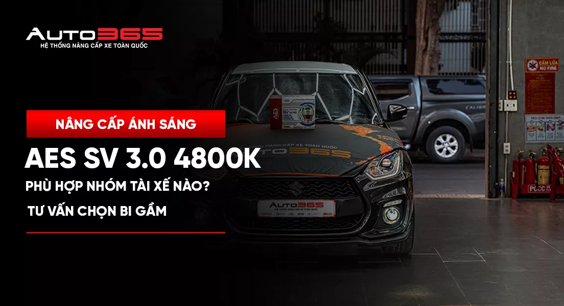 AES SV 3.0 Pro 4800K phù hợp nhóm tài xế nào? Tư vấn chọn bi gầm 
