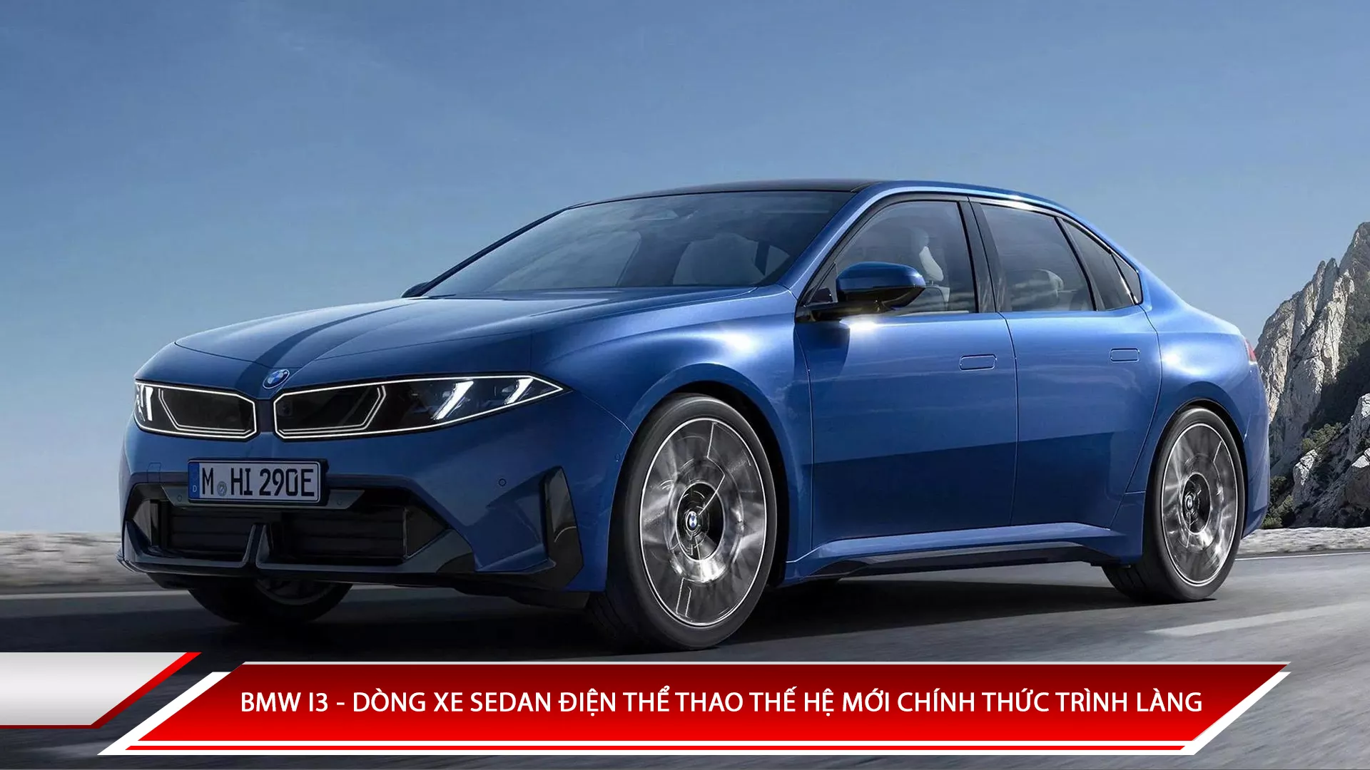 BMW I3 - Dòng xe Sedan điện thể thao thế hệ mới chính thức trình làng