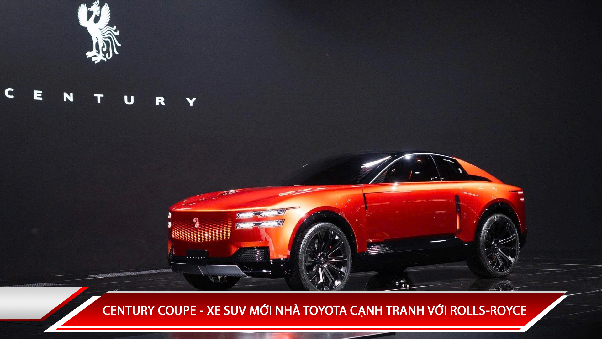 Century Coupe - xe Suv mới nhà Toyota cạnh tranh với Rolls-Royce