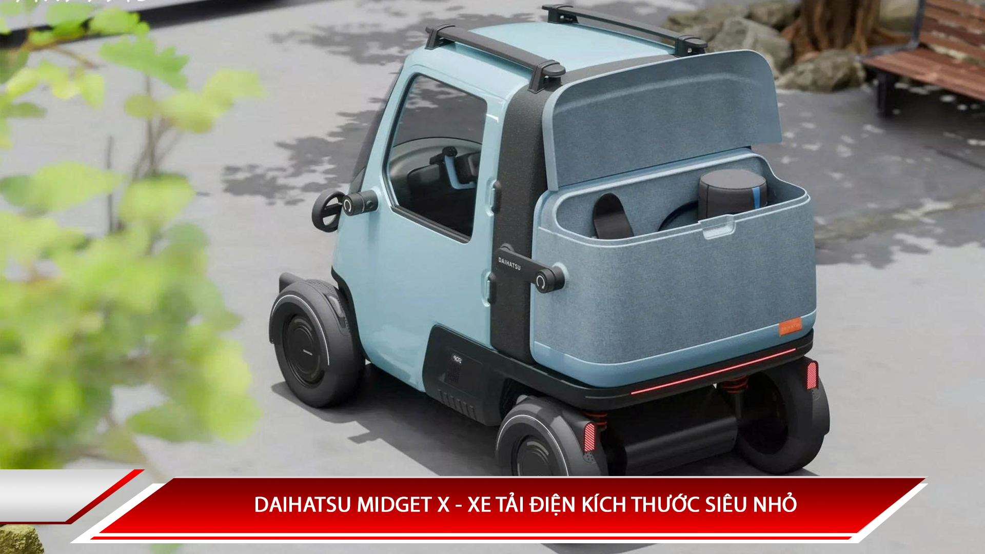 Daihatsu Midget X - Xe tải điện kích thước siêu nhỏ