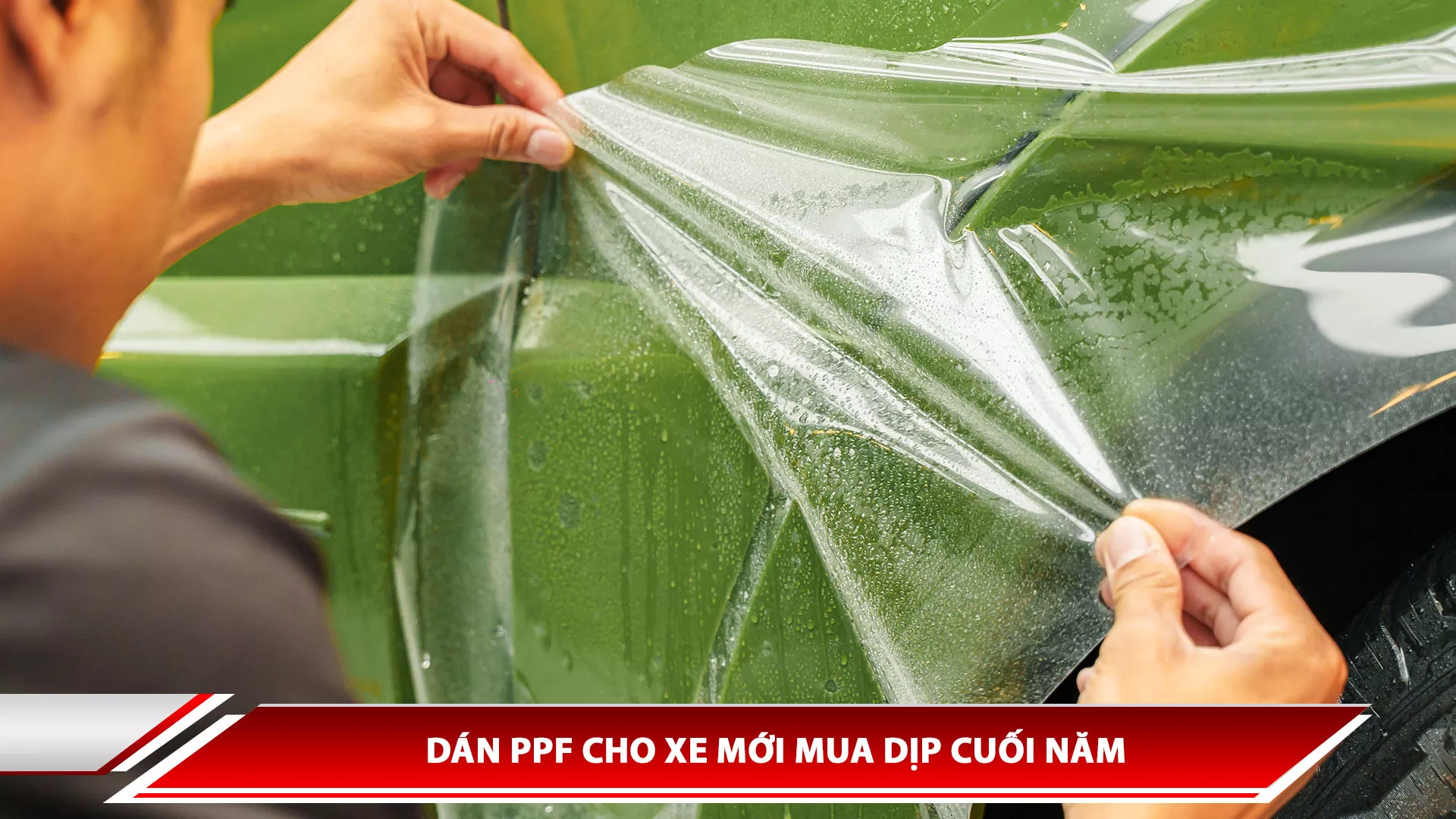 Dán PPF cho xe mới mua dịp cuối năm 