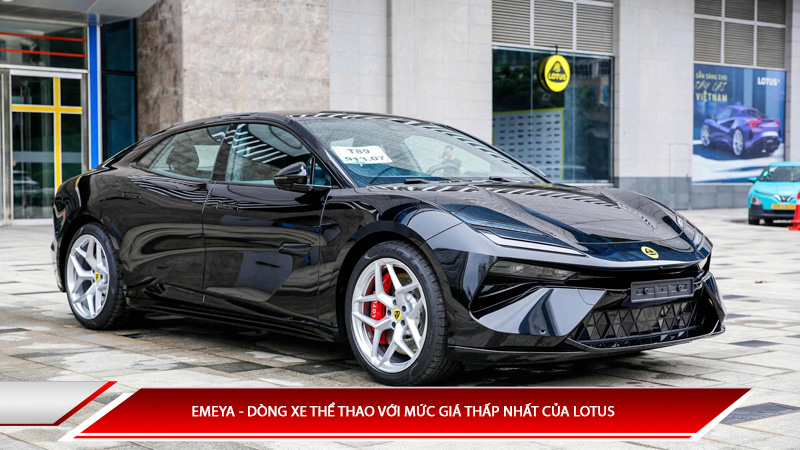 Emeya - dòng xe thể thao với mức giá thấp nhất của Lotus