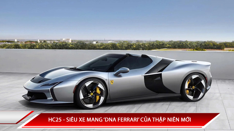 HC25 - Siêu xe mang 'DNA Ferrari' của thập niên mới