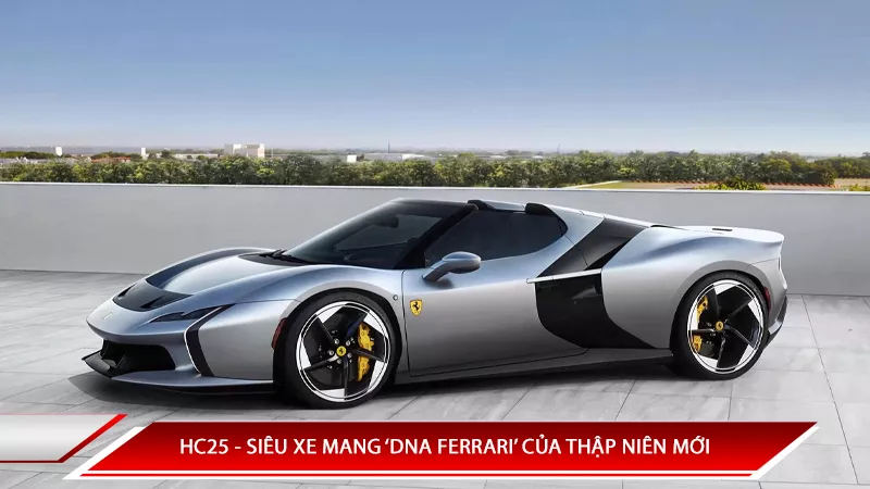 HC25 - Siêu xe mang 'DNA Ferrari' của thập niên mới