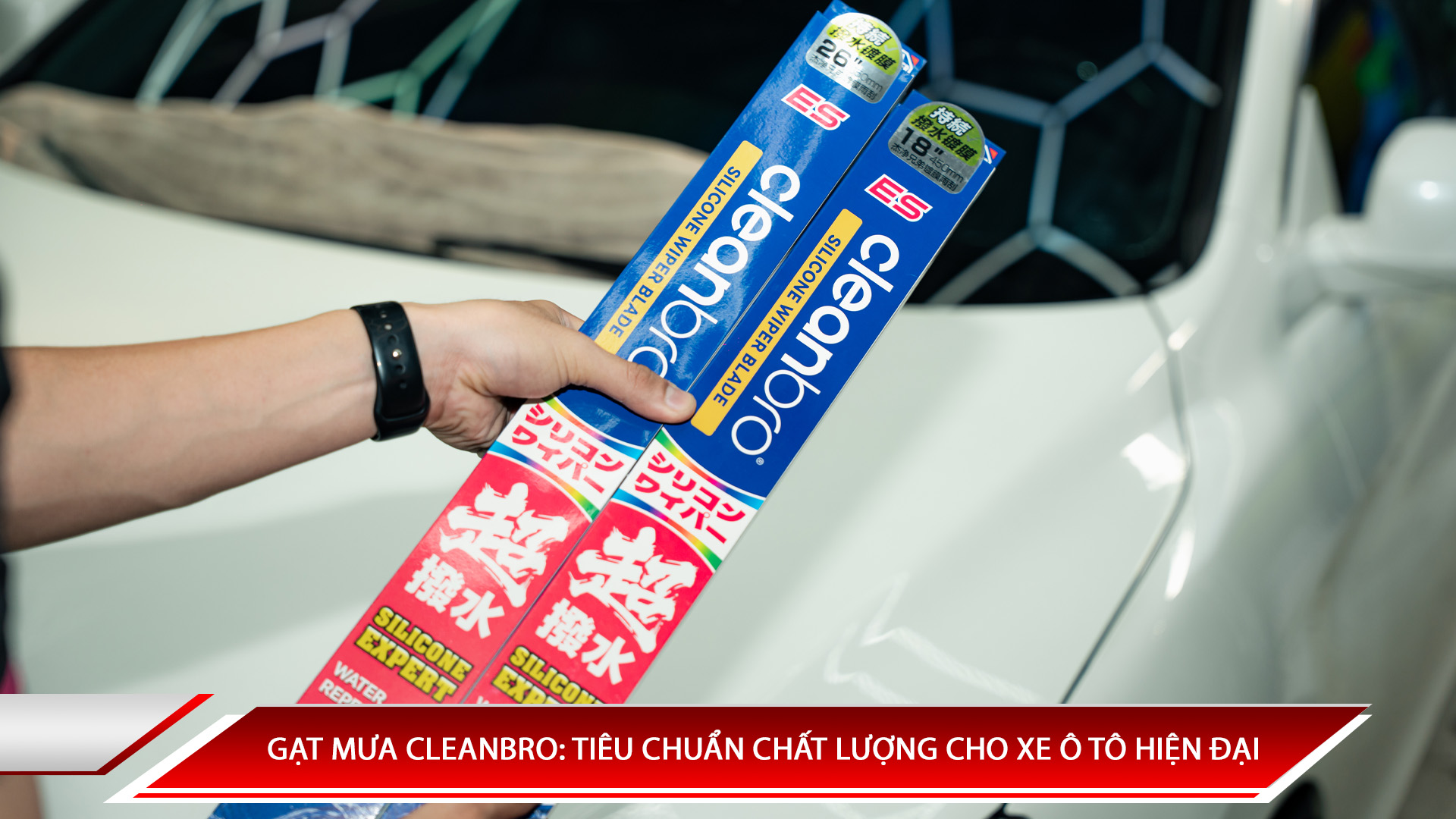 Gạt mưa Cleanbro: Tiêu chuẩn chất lượng cho xe ô tô hiện đại.