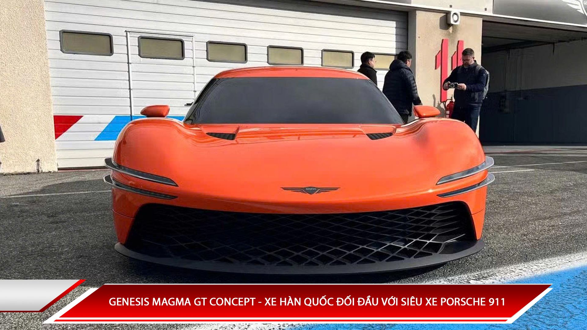 Genesis Magma GT Concept - Xe Hàn Quốc đối đầu siêu xe Porsche 911