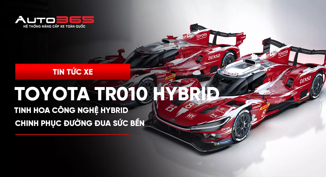 Toyota TR010 Hybrid - tinh hoa công nghệ hybrid chinh phục đường đua sức bền