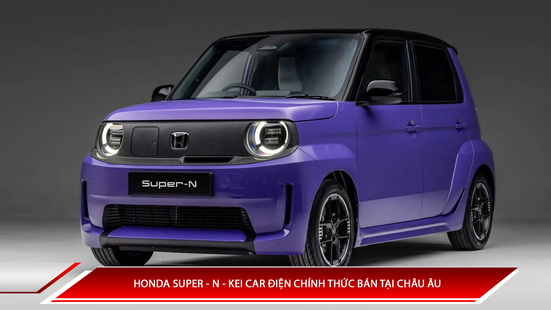 Honda Super-N-Kei Car điện chính thức mở bán tại Châu Âu