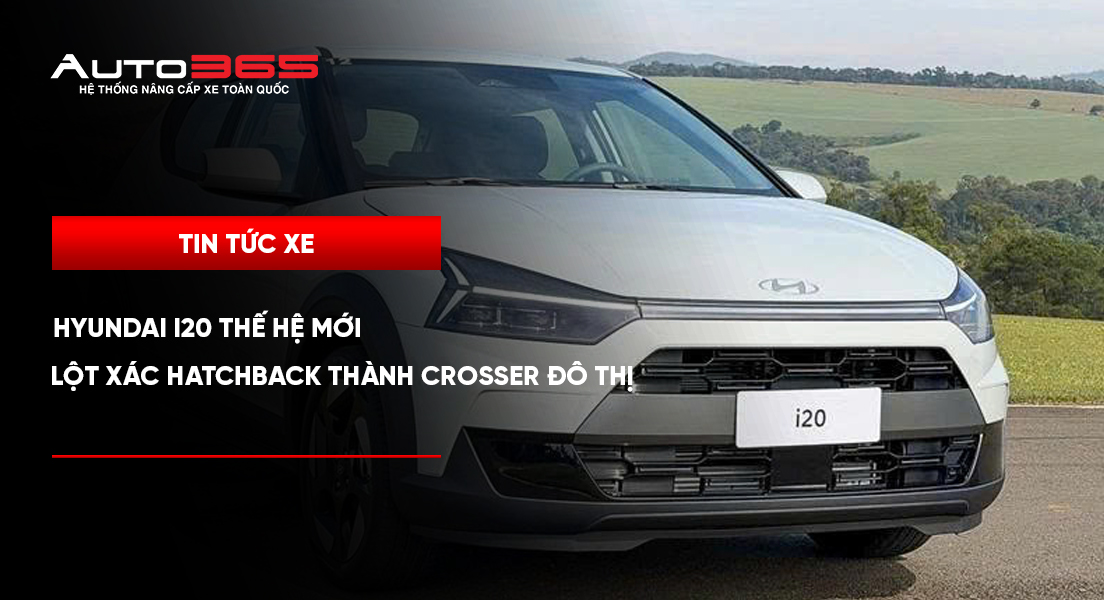 Hyundai i20 thế hệ mới: Lột xác từ hatchback thành crossover đô thị