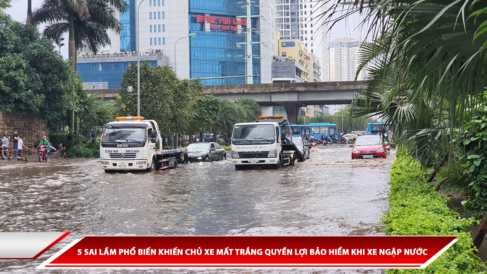 5 sai lầm phổ biến khiến chủ xe mất trắng quyền lợi bảo hiểm khi xe ngập nước