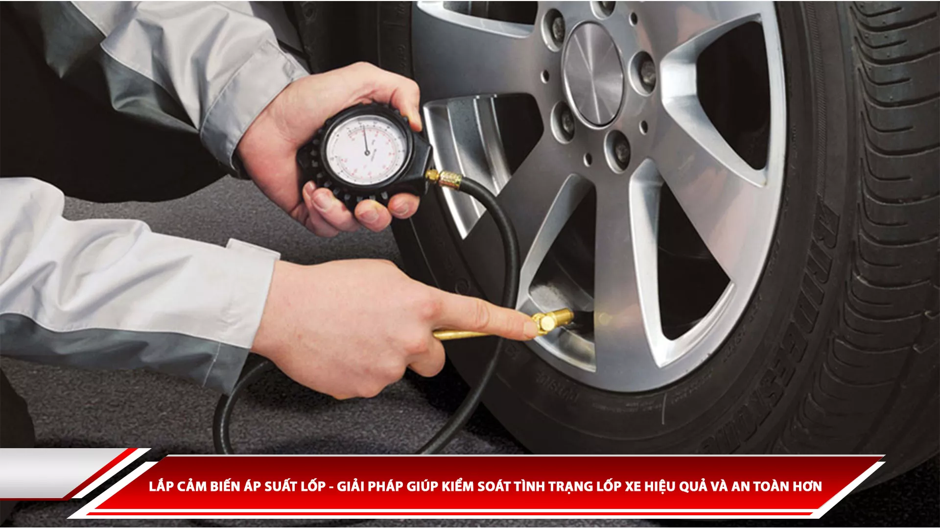 Lắp cảm biến áp suất lốp - giải pháp giúp kiểm soát tình trạng lốp xe hiệu quả và an toàn hơn 