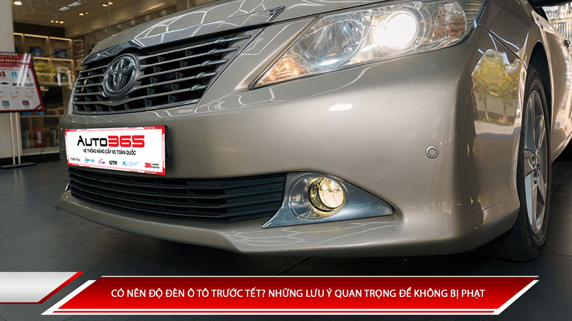 Có nên độ đèn ô tô trước tết? Những lưu ý quan trọng để không bị phạt?