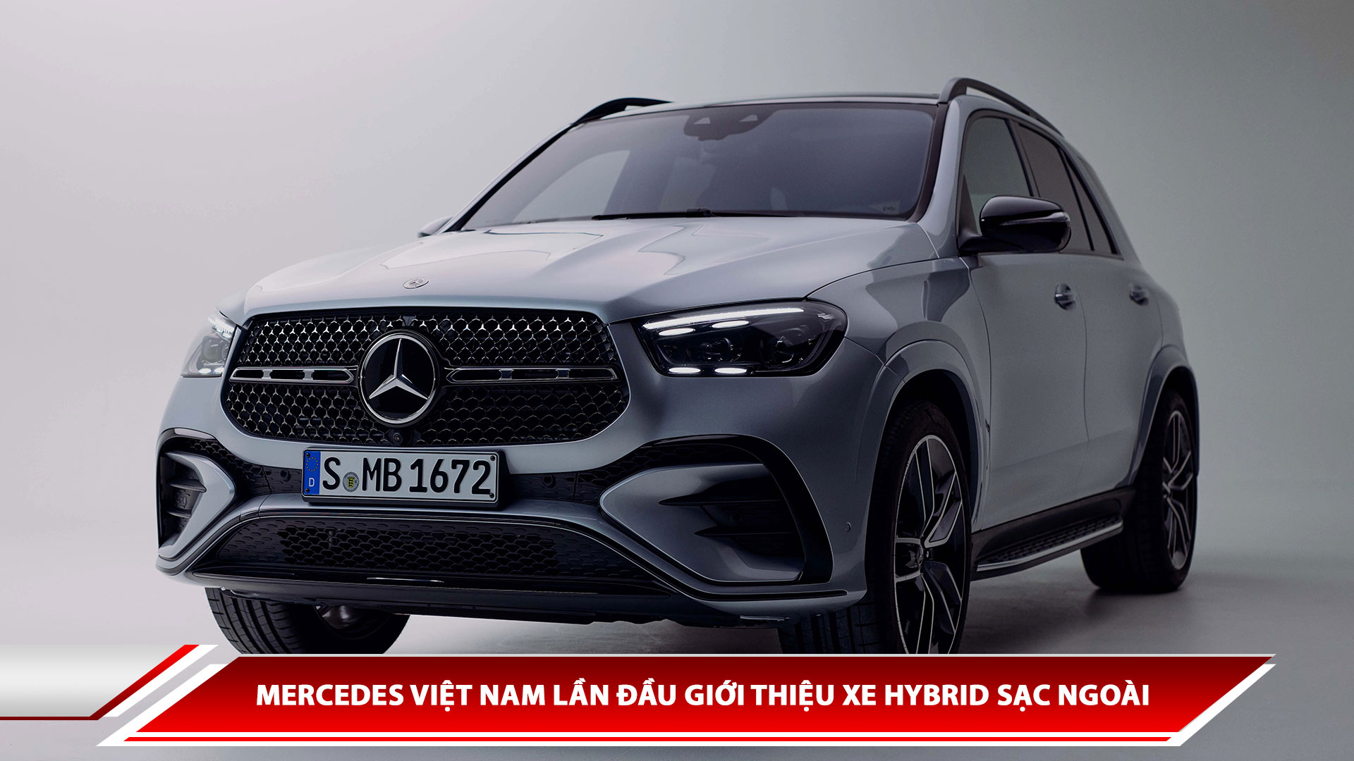 Mercedes Việt Nam lần đầu giới thiệu xe hybrid sạc ngoài