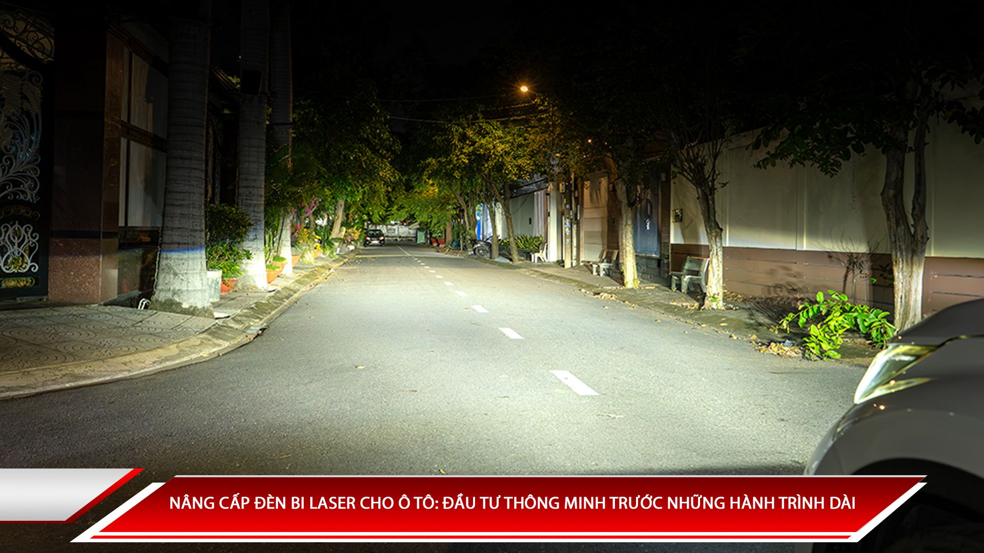 Nâng cấp đèn bi Laser ô tô: Đầu tư thông minh trước những hành trình dài