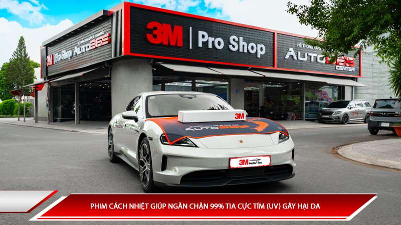 Phim cách nhiệt giúp ngăn chặn tia cực tím (UV) gây hại da