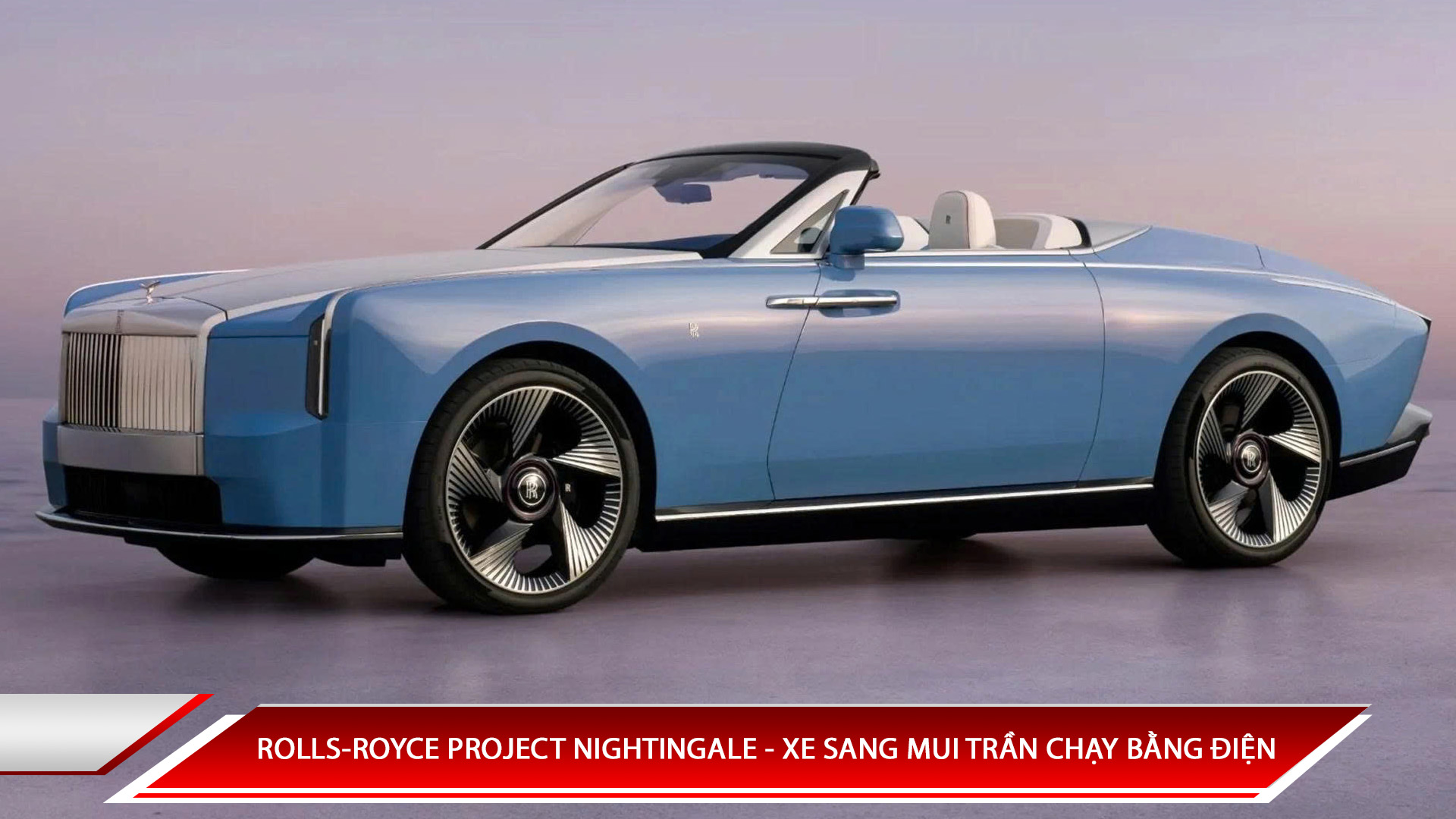 Rolls-Royce Project Nightingale - xe mui trần chạy bằng điện