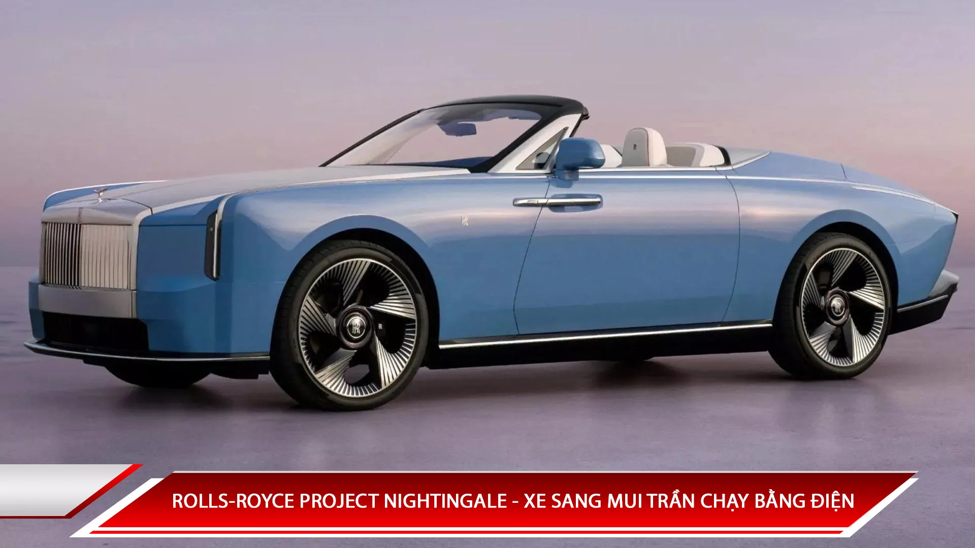 Rolls-Royce Project Nightingale - xe mui trần chạy bằng điện