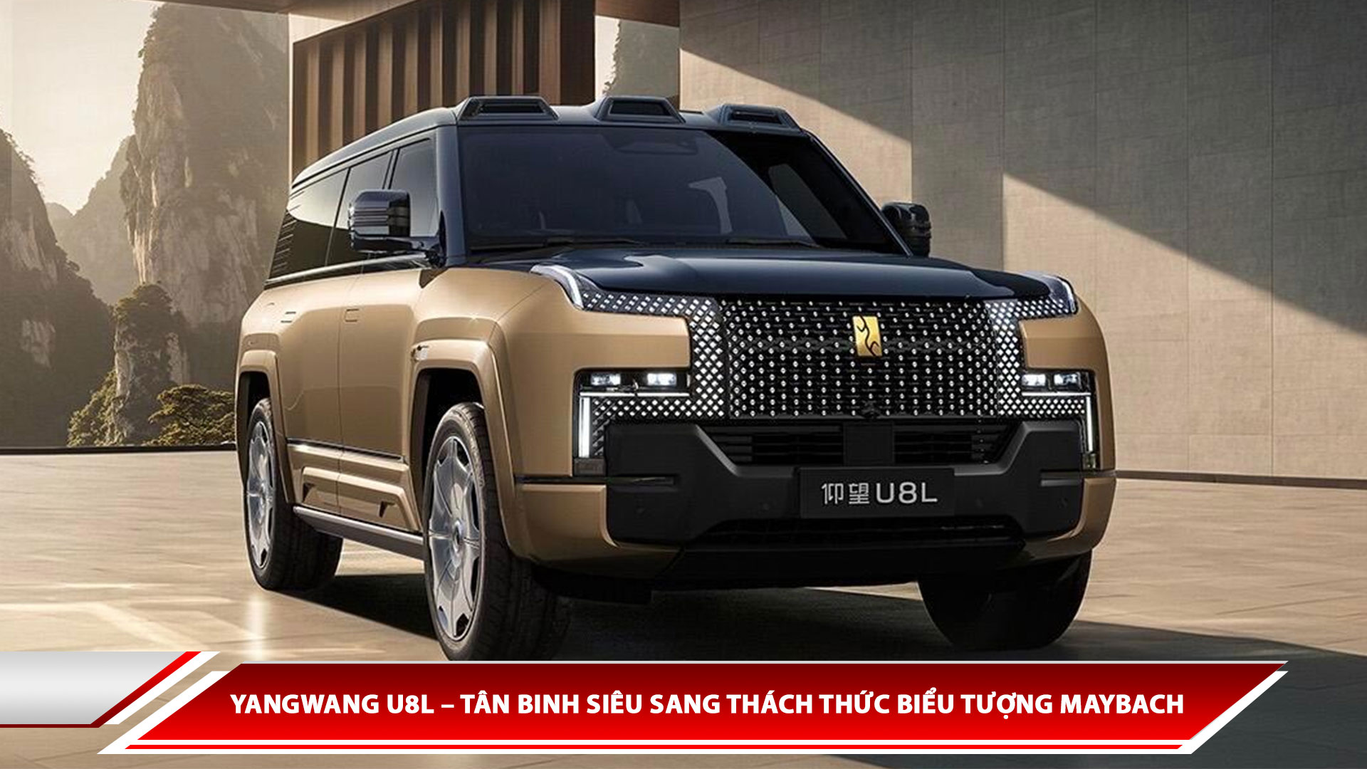Yangwang U8L - tân binh siêu sang thách thức biểu tượng Maybach