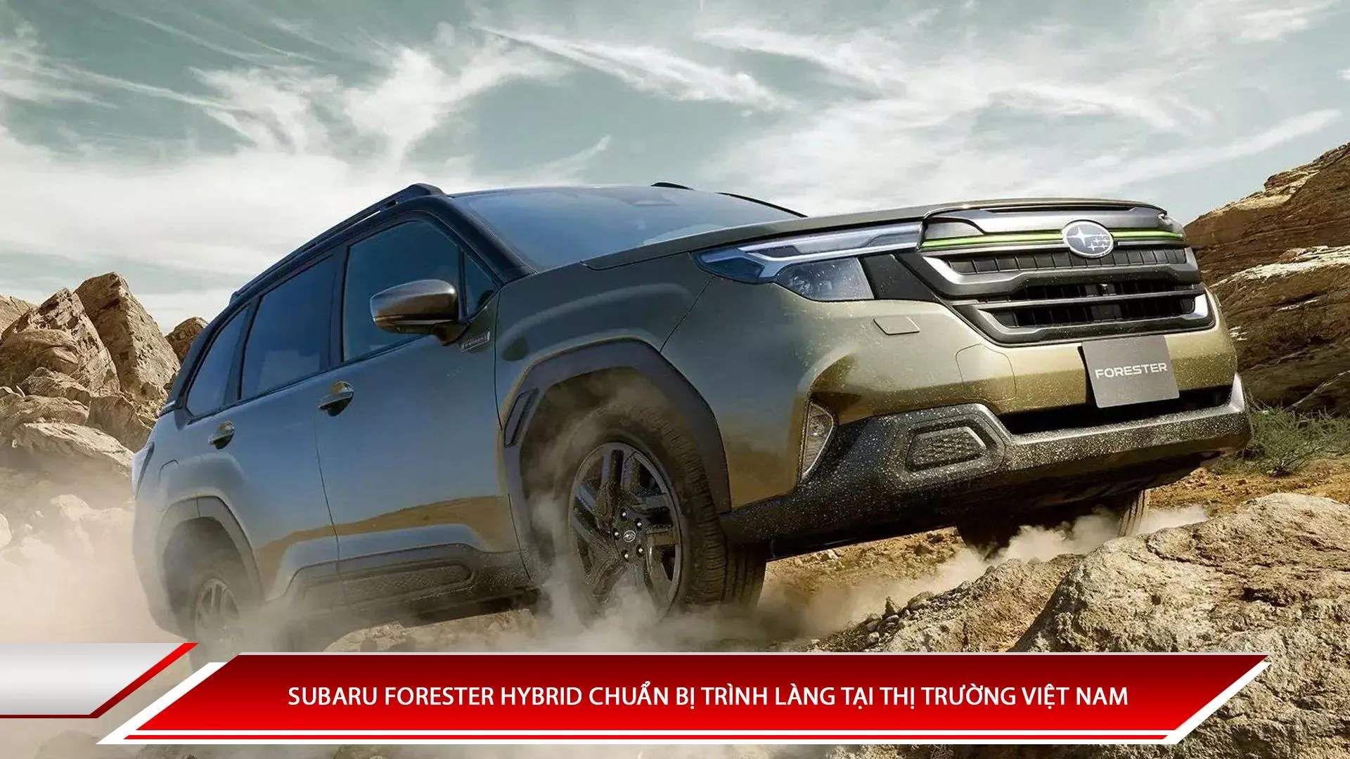 Subaru Forester Hybrid chuẩn bị trình làng thị trường Việt Nam 