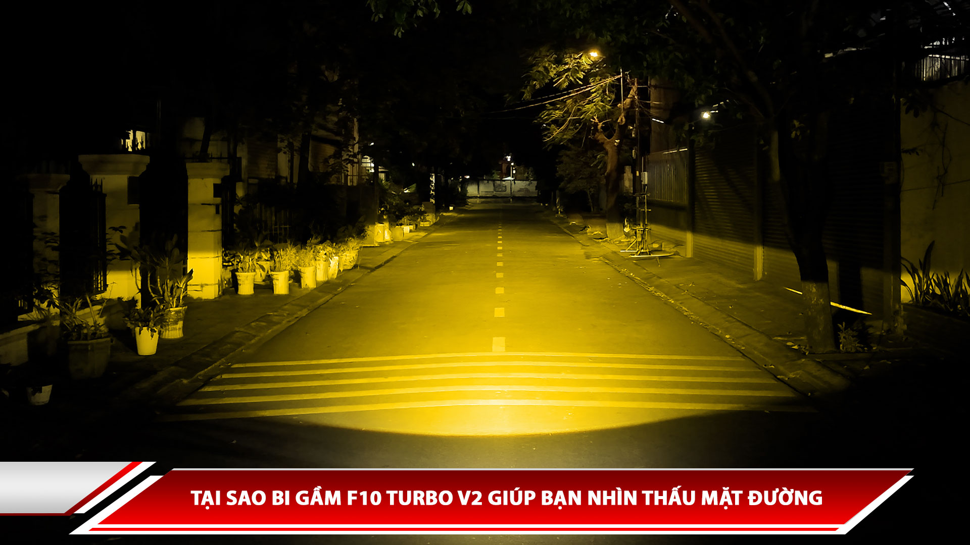 Tại sao bi gầm F10 Turbo V2 giúp bạn nhìn thấu mặt đường 