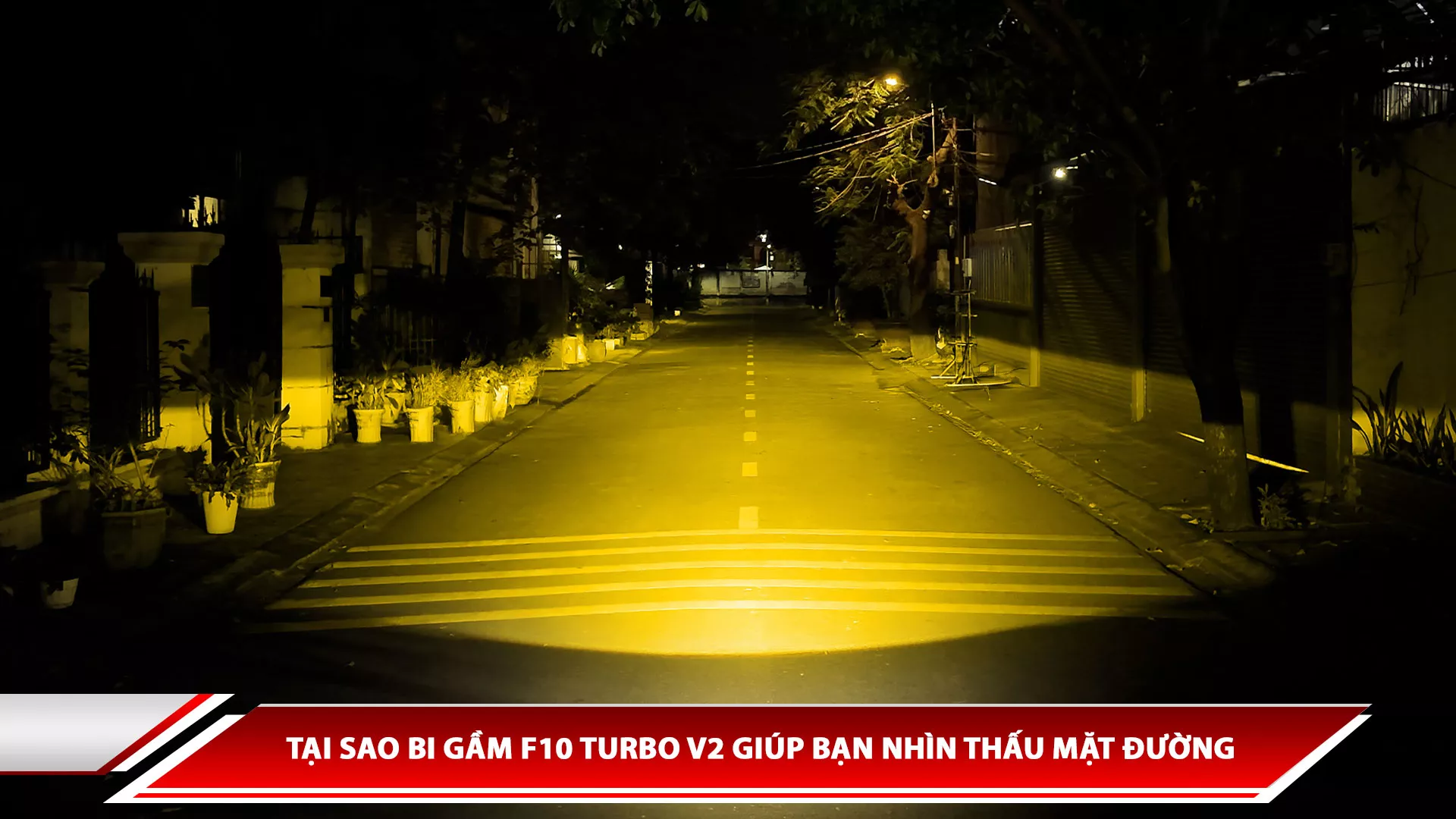 Tại sao bi gầm F10 Turbo V2 giúp bạn nhìn thấu mặt đường 