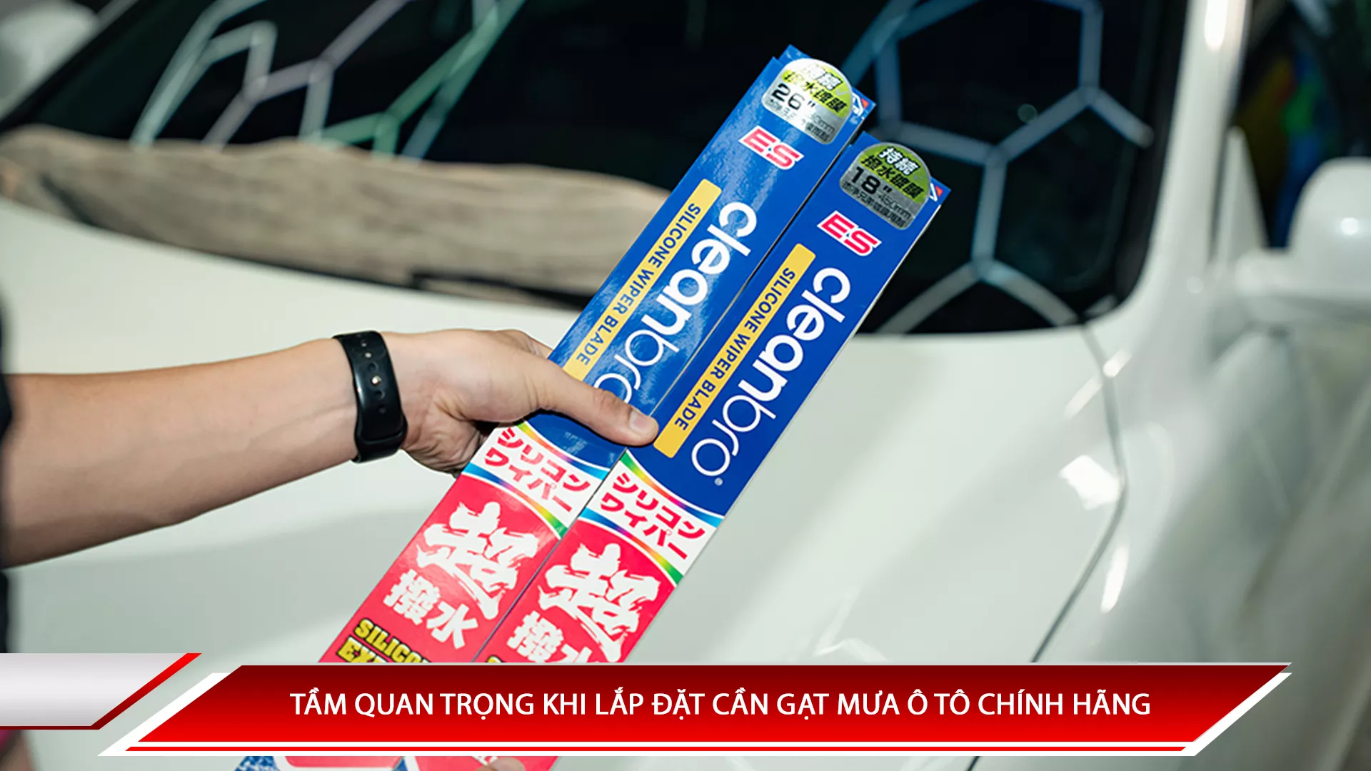 Tầm quan trọng khi lắp đặt gạt mưa ô tô chính hãng