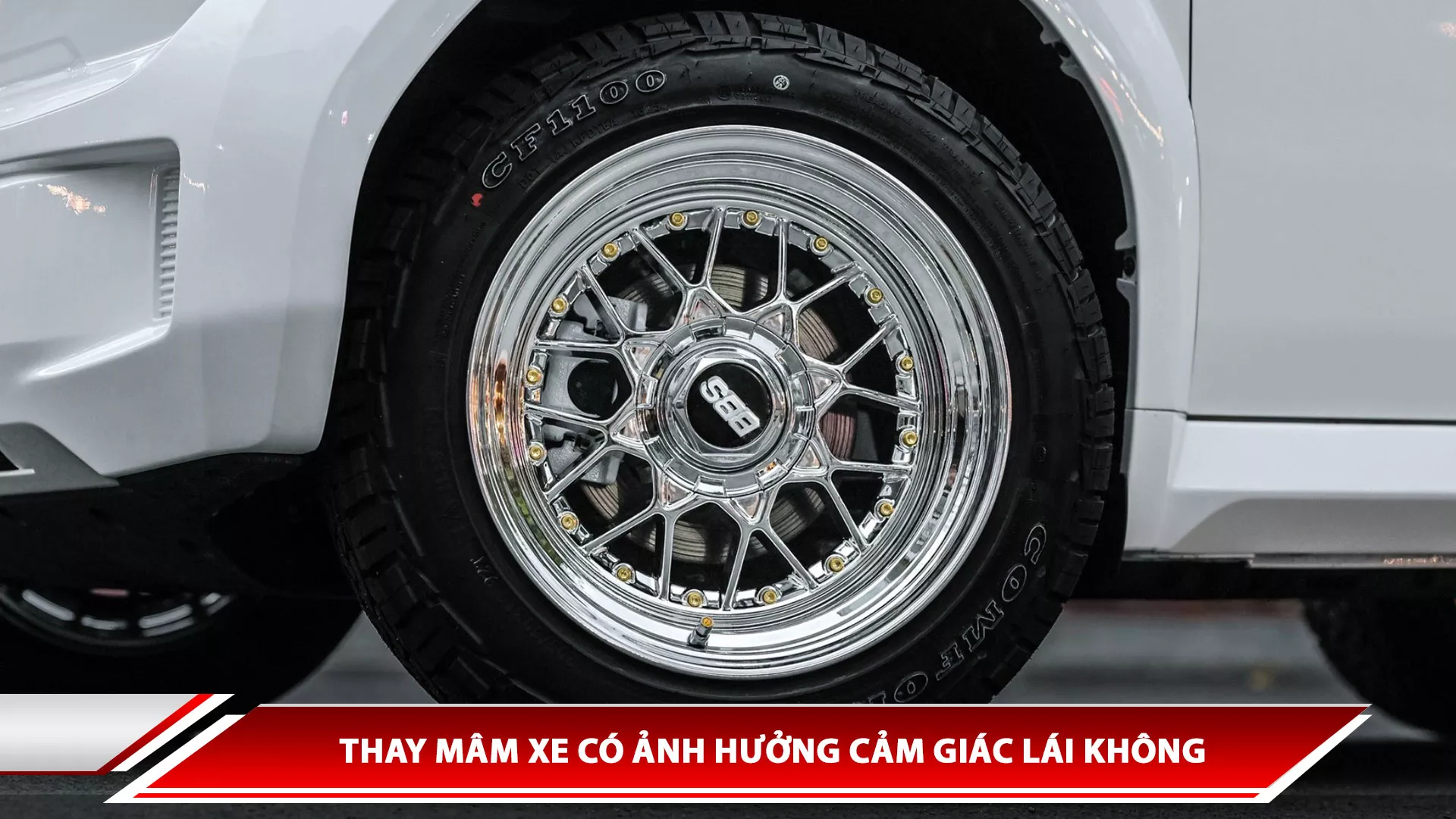 Thay mâm xe có ảnh hưởng cảm giác lái không