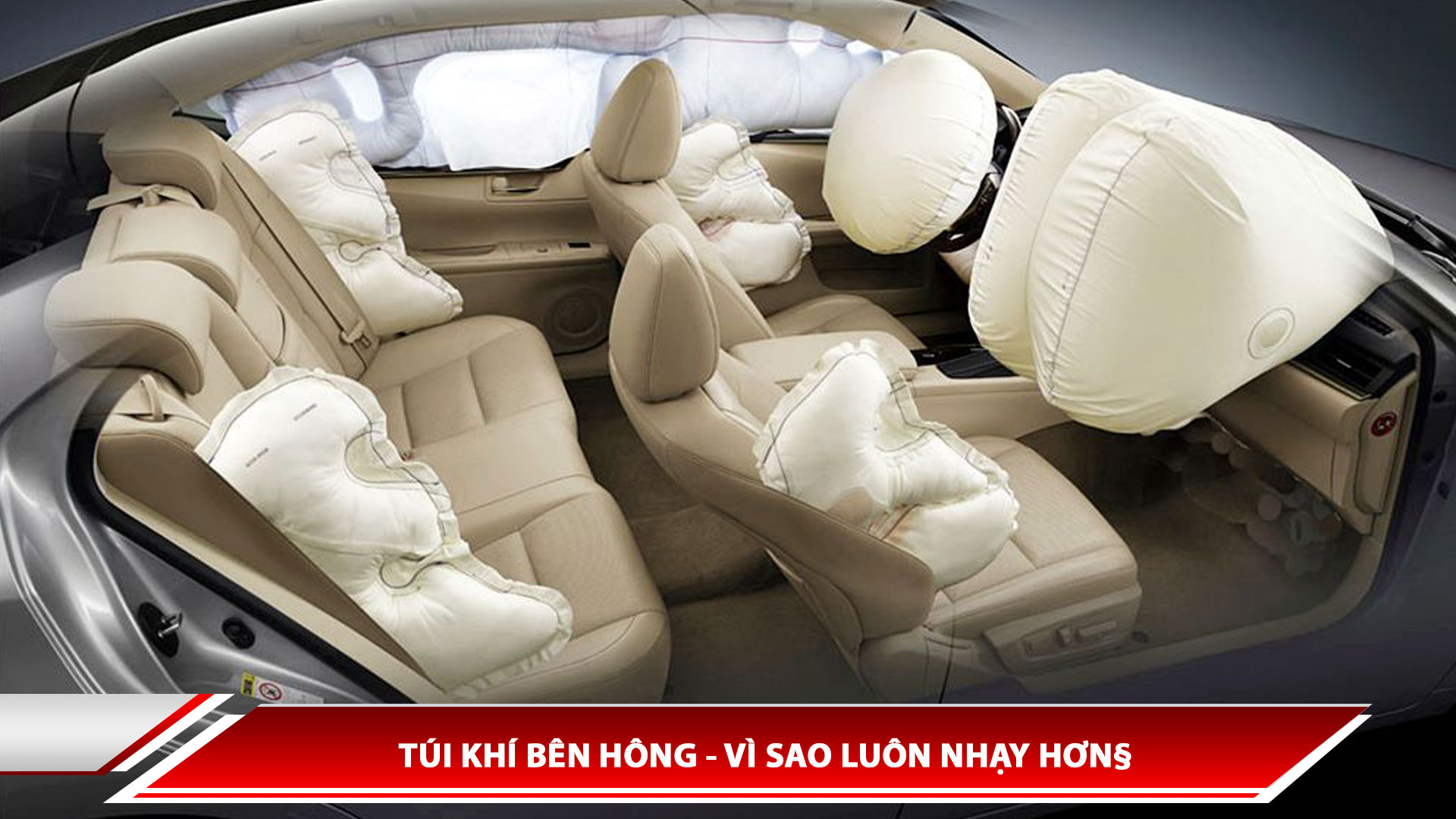 Túi khí bên hông - vì sao luôn nhạy hơn?