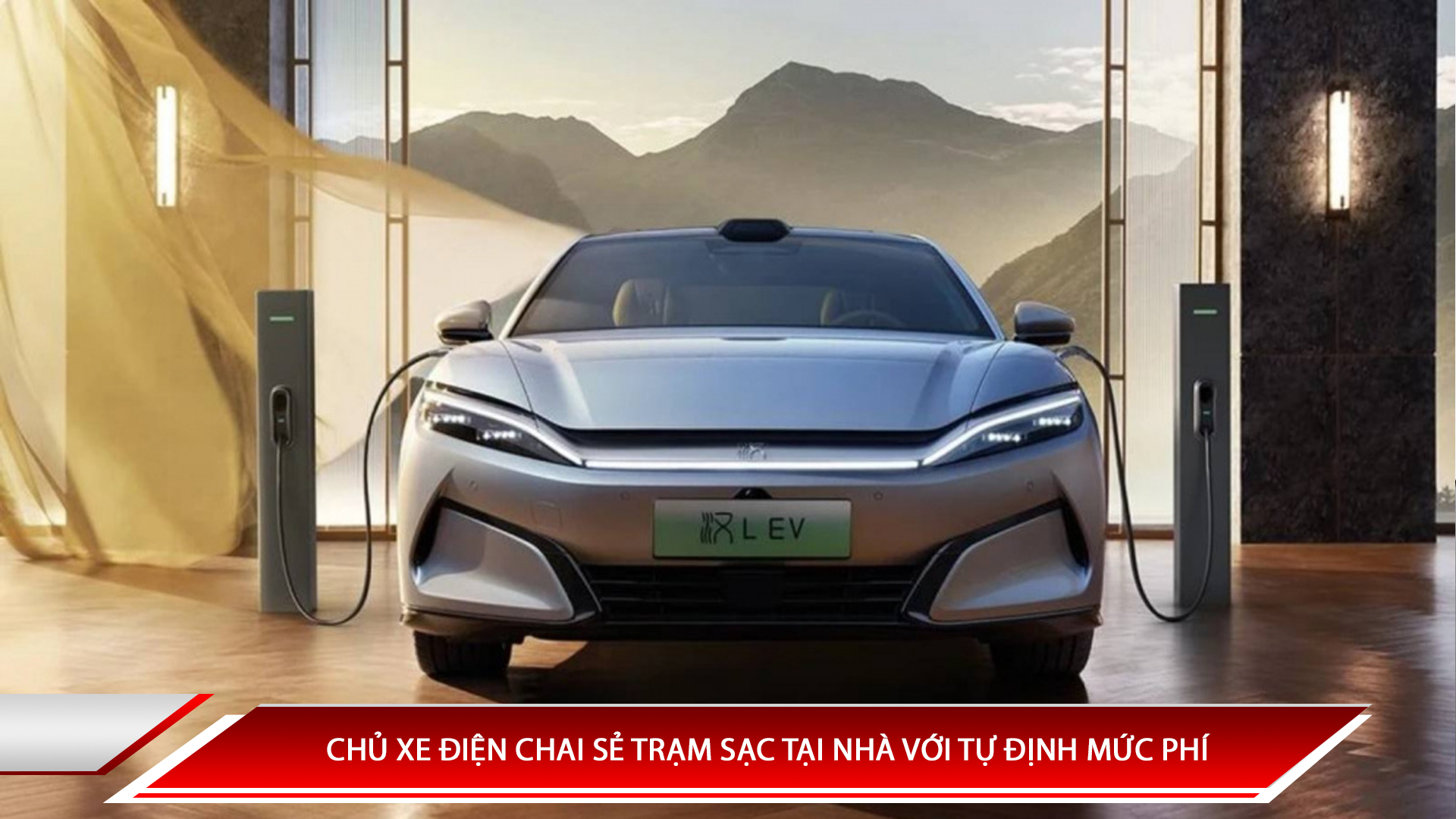 Chủ xe điện chia sẻ trạm sạc tại nhà với tư định giá mức phí