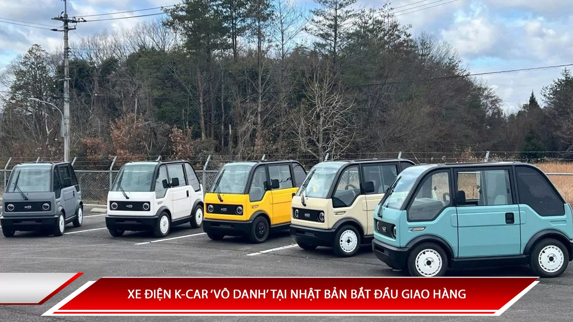 Xe điện K-Car ''vô danh'' tại Nhật Bản bắt đầu giao hàng