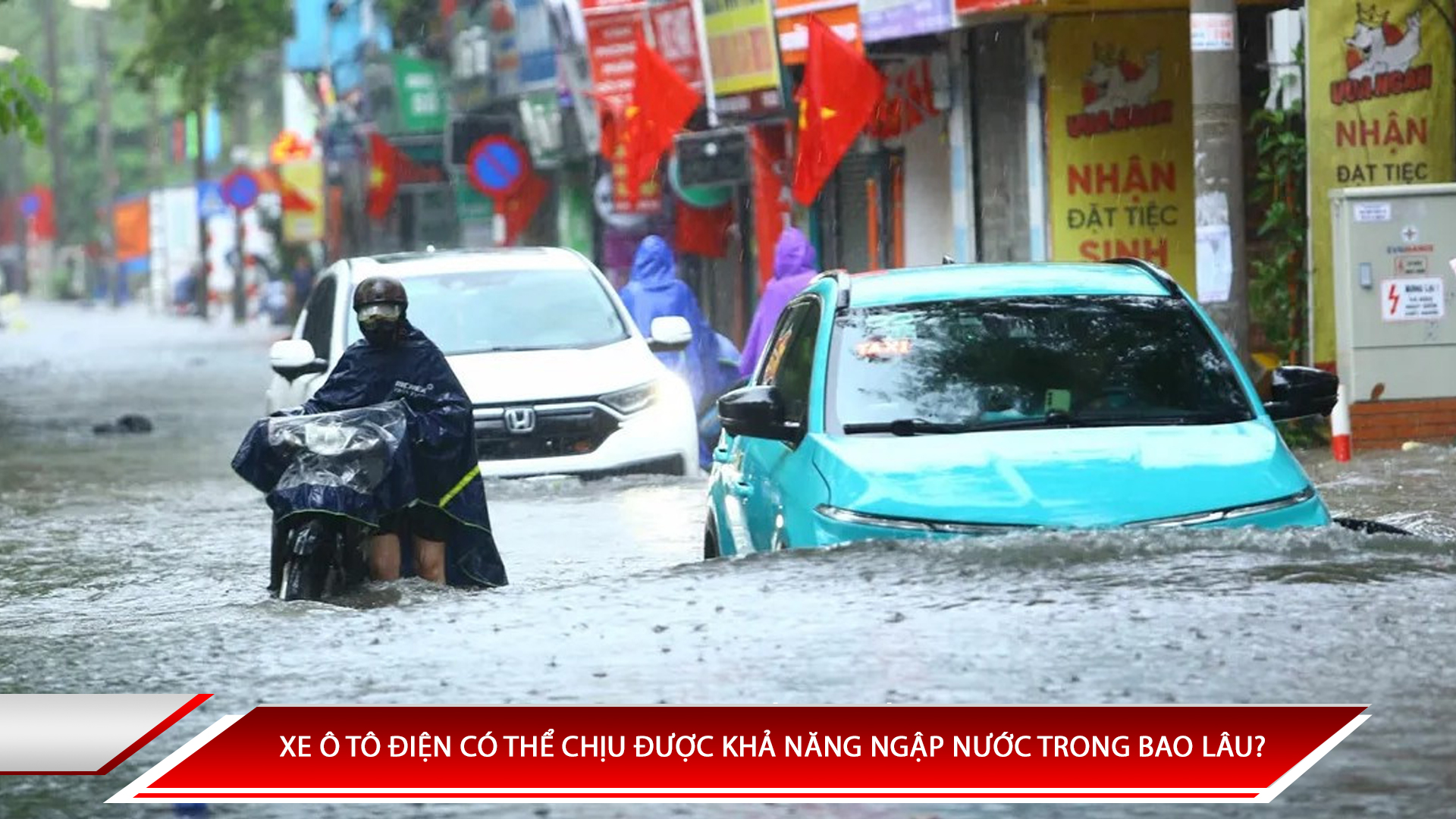 Xe ô tô điện có thể chịu được khả năng ngập nước trong bao lâu?