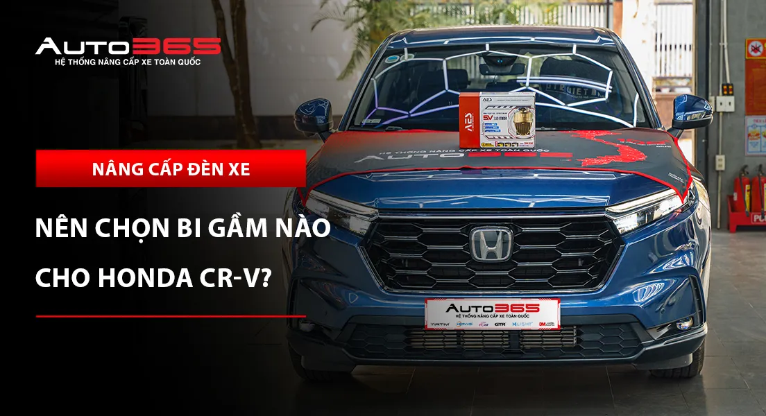 Bi gầm Honda CR-V: Giá và cấu hình thực tế