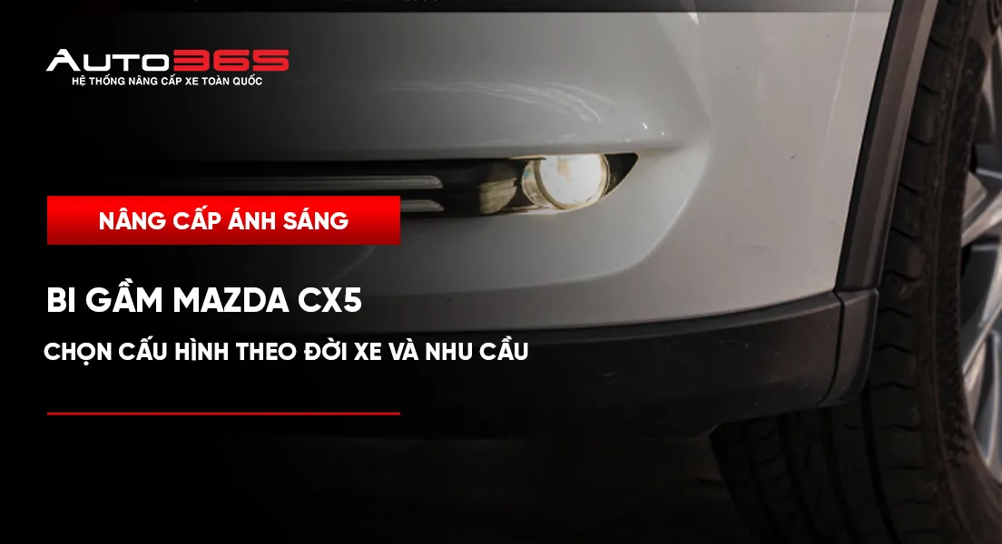 Bi gầm cho Mazda CX5: Chọn theo đời xe, nhu cầu và giá