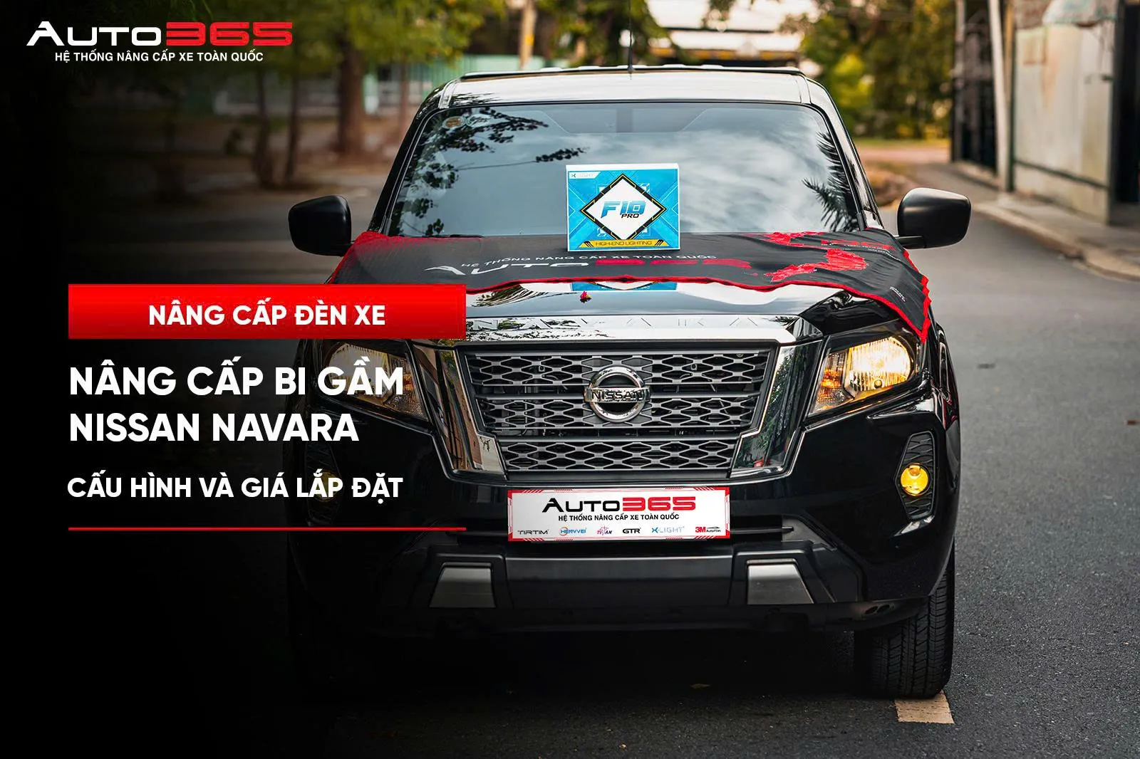 Nâng cấp bi gầm Nissan Navara: Phương án lắp và chi phí 