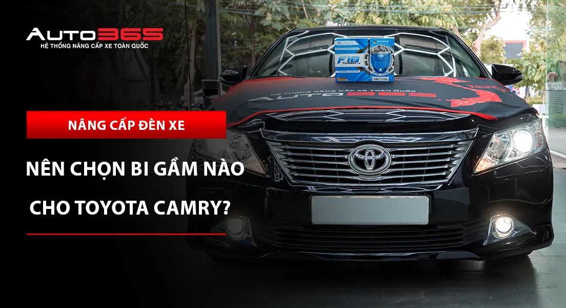 Bi gầm Toyota Camry: Giá và cấu hình thực tế