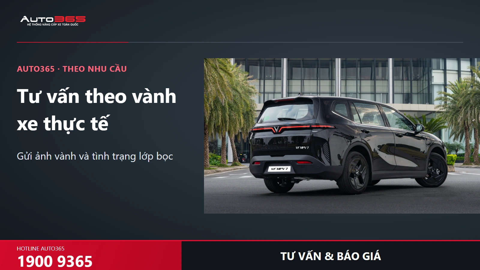 Hình VF MPV 7 màu đen nguồn VinFast dùng cho khối tư vấn khâu vô lăng theo chiếc xe.