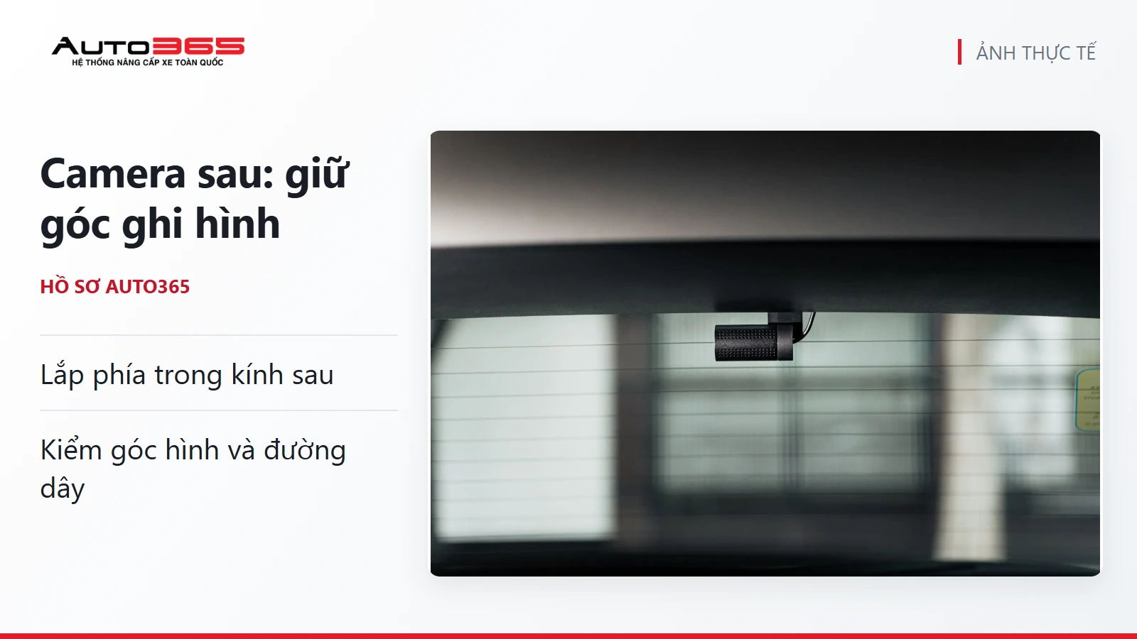 Ảnh thật camera sau trong ca Mazda CX-8 2022 tại Auto365