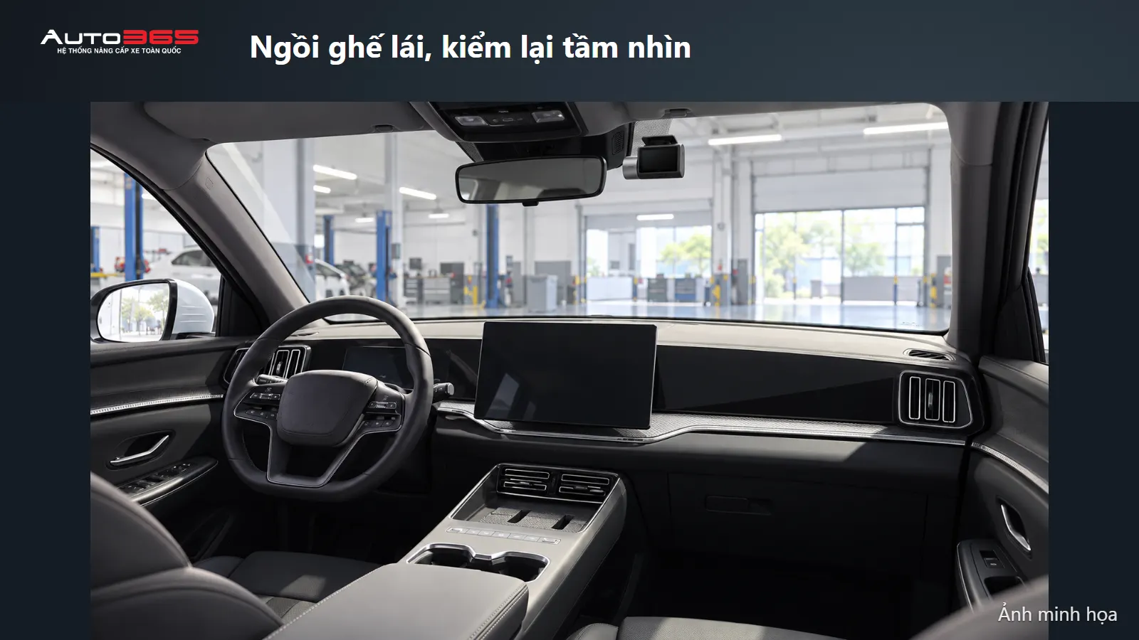 Ảnh minh họa mô phỏng: Ngồi ghế lái, kiểm lại tầm nhìn cho BYD Sealion 5.