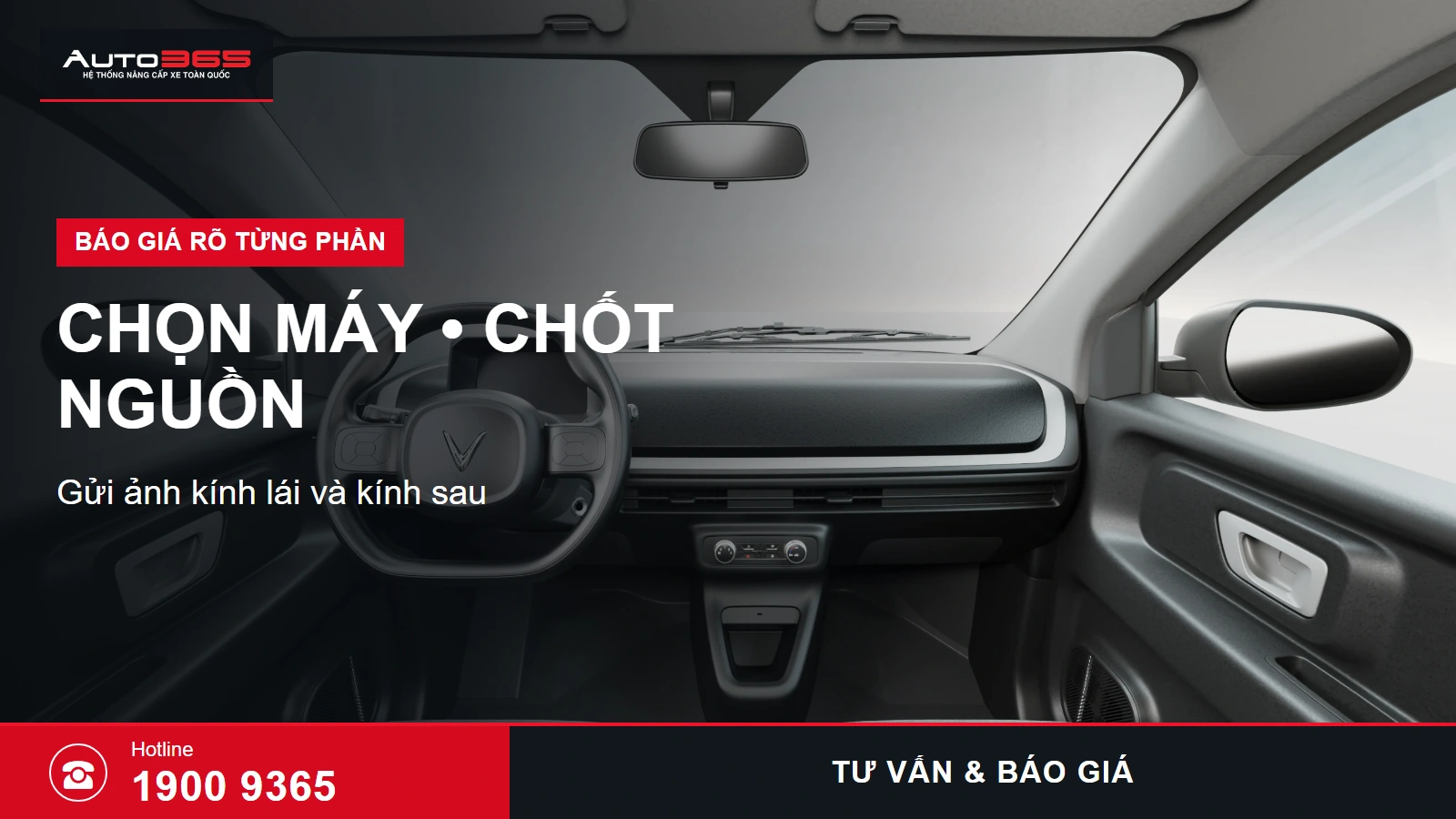 Đồ họa Auto365 về camera hành trình VF2: CHỌN MÁY • CHỐT NGUỒN