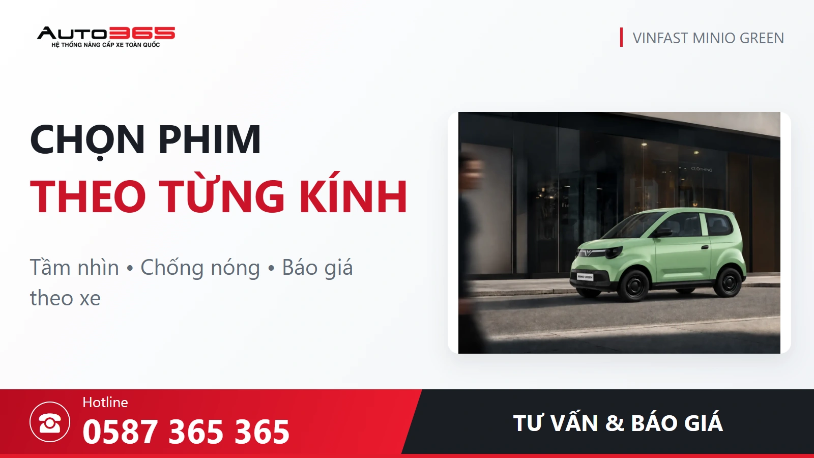 Ảnh tư vấn và báo giá Auto365, hotline 0365 365 365