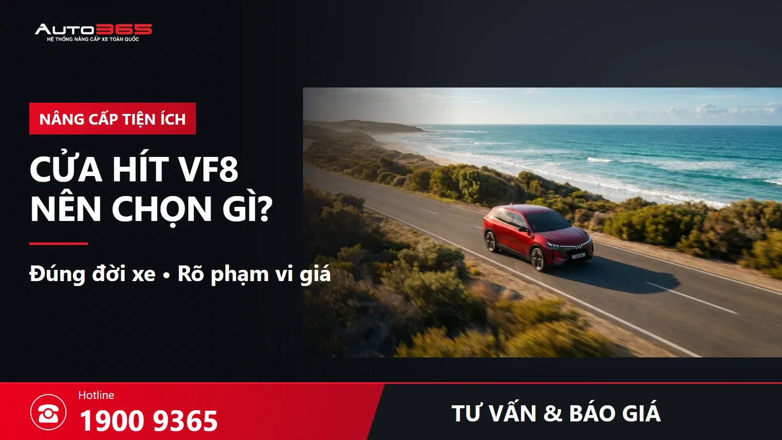 Độ cửa hít VF8 giá bao nhiêu? Nên chọn loại nào, cần kiểm tra gì trước khi lắp?