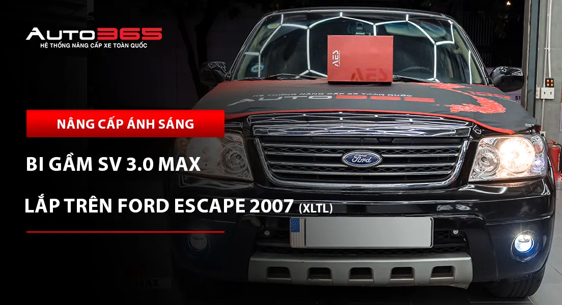 Ford Escape 2007 XLT lắp bi gầm AES SV 3.0 Max