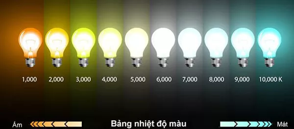 LÀM CHỦ ÁNH SÁNG KHAI PHÁ TẦM NHÌN KHI CHỌN NHIỆT ĐỘ MÀU PHÙ HỢP CHO XẾ CƯNG
