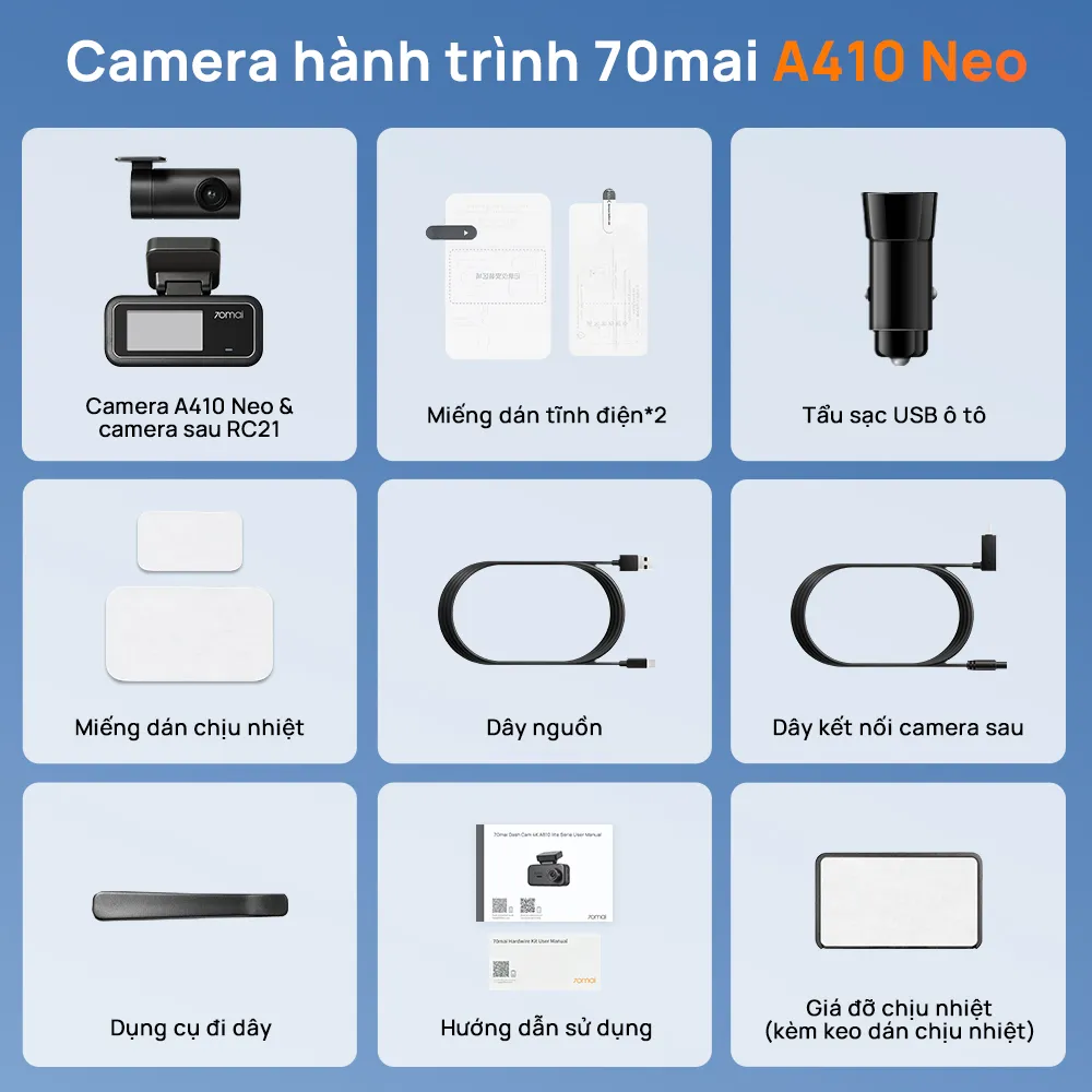 Camera hành trình 70mai A410 Neo