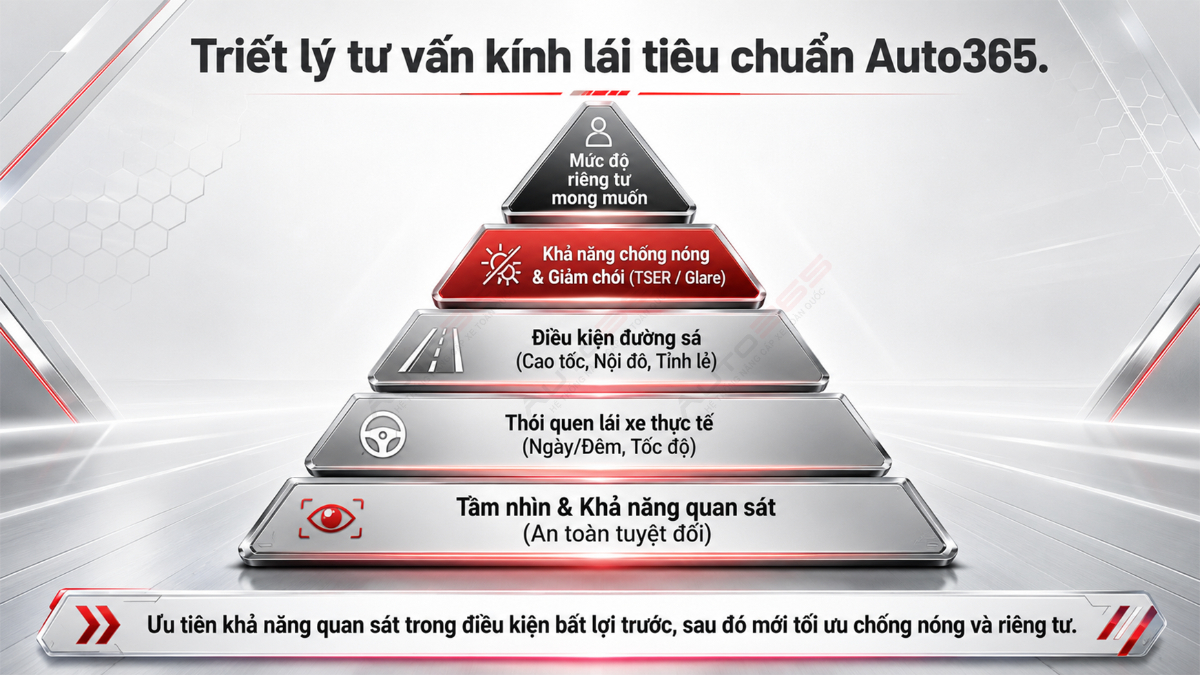 Chọn mã phim cách nhiệt phù hợp theo nhu cầu khách hàng