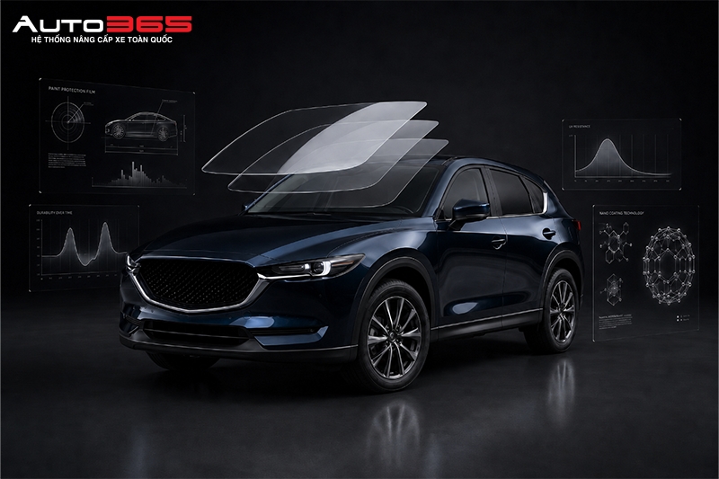 Lợi ích sau khi dán kính lái 3M CR BLK 40 cho Mazda CX-5